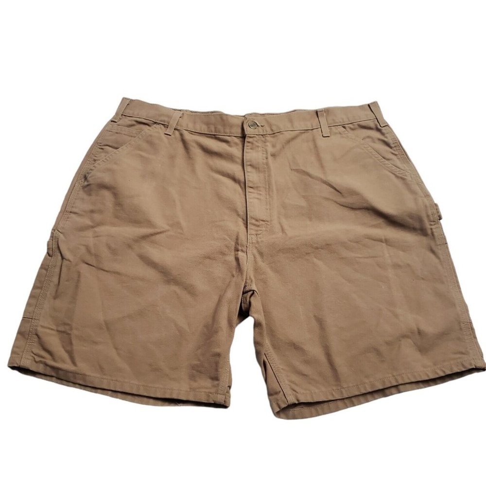 Carhartt Tan Size 42 Carpenter Canvas Work Shorts